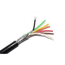 Wideband shielded sensor cable 6x0.50mm²